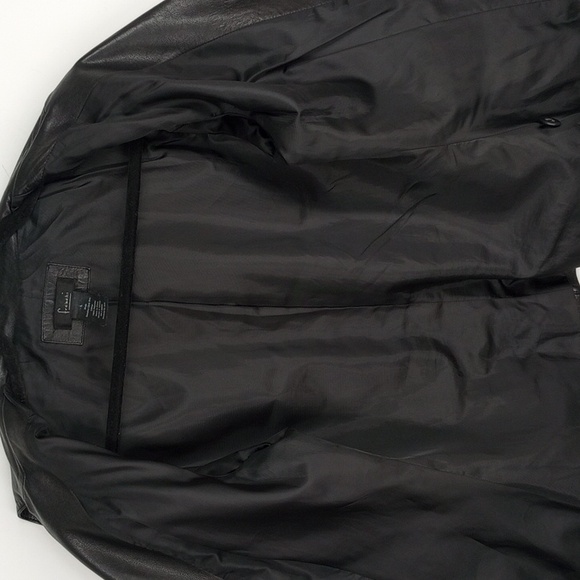 Frenchi Lamb Skin Leather Jacket Blazer Size Large - Picture 7 of 10